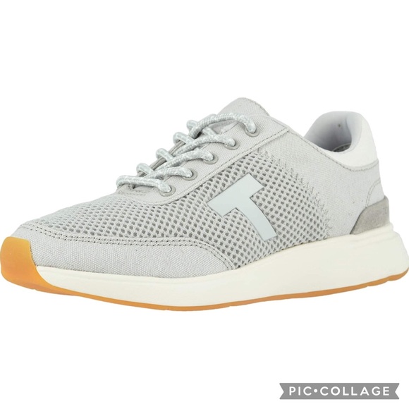 Toms Shoes - TOMS Women's Arroyo women sneakers gray and baby blue size 8.5